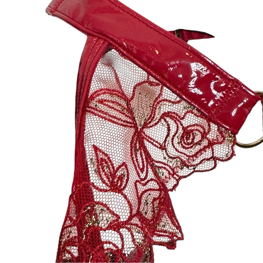 Victoria's Secret Burgundy Lace Chemise - Picture 7 of 10